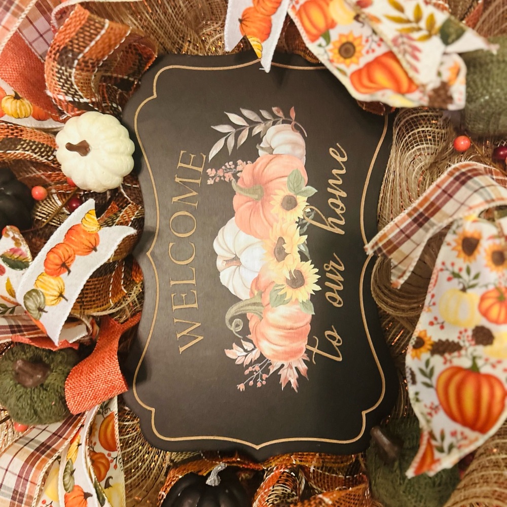 Fall wreath - Picture 2 of 4